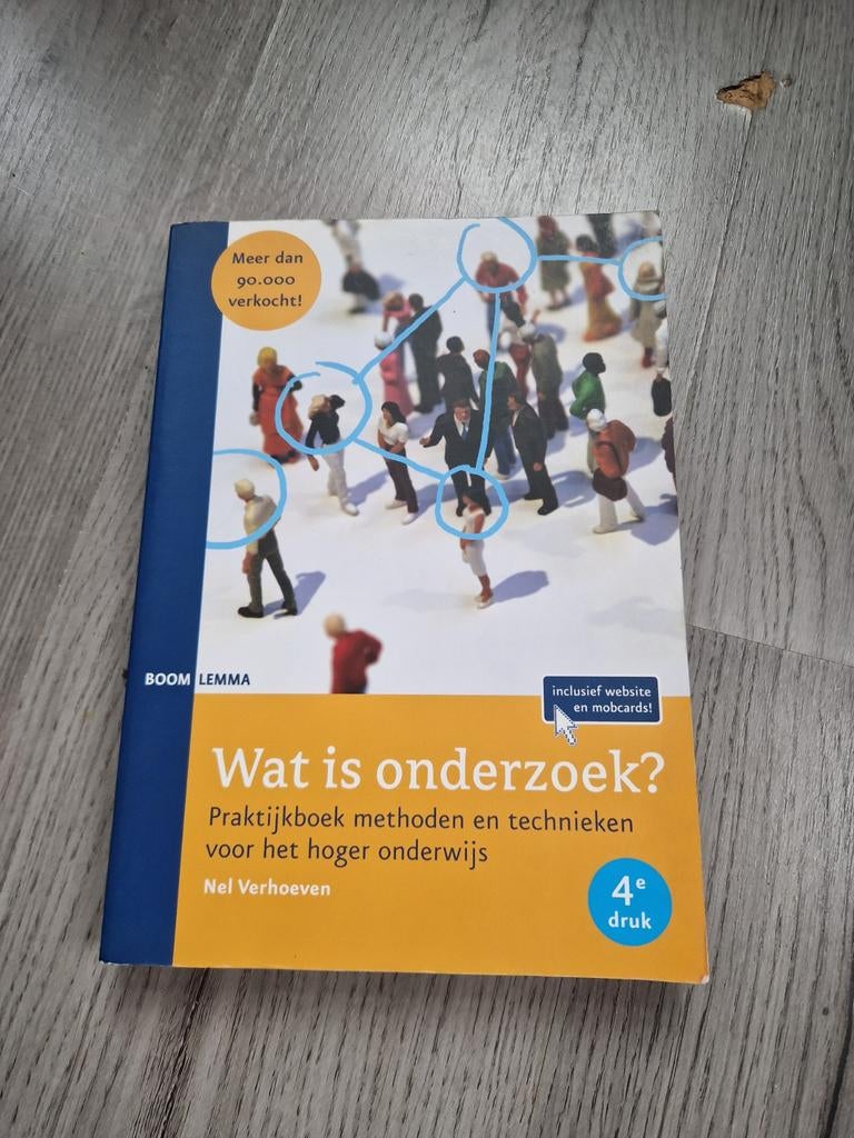 N. Verhoeven - Praktijkboek, Sociale wetenschap, Ophalen of Verzenden, Zo goed als nieuw, N. Verhoeven