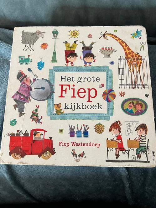 Fiep Westendorp - Het grote Fiep kijkboek, Boeken, Prentenboeken en Plaatjesalbums, Gelezen, Ophalen of Verzenden