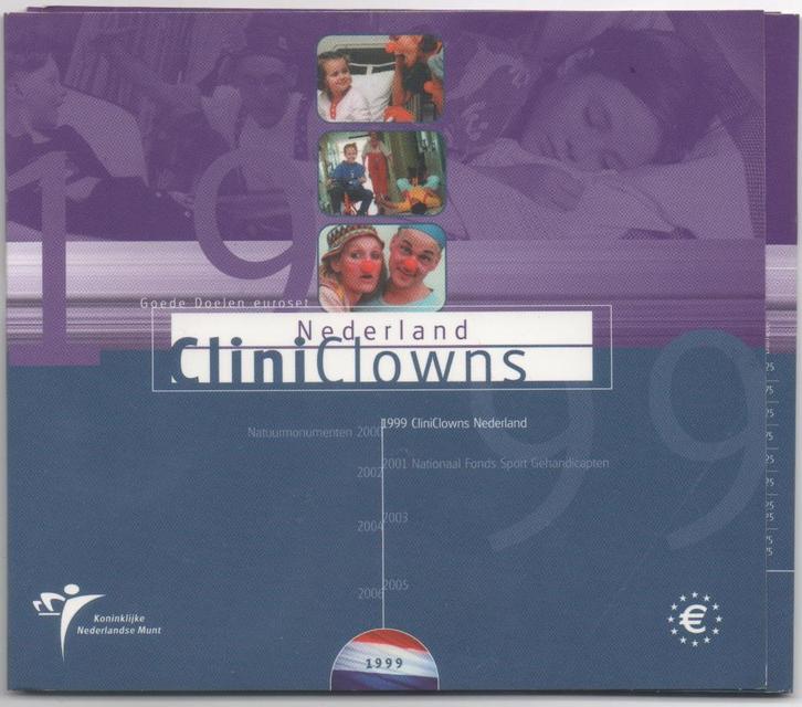 Goede doelen jaarsetjes, Postzegels en Munten, Munten | Europa | Euromunten, Setje, Overige waardes, Overige landen, Ophalen of Verzenden