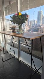 Bartafel, bar tafel van echt eikenhout, Ophalen, Zo goed als nieuw
