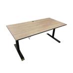 Elektrisch Zit Sta Bureau Zwart Nieuw Blad B160xD80