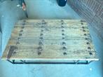 Salontafel van antieke deur uit India, Ophalen, Zo goed als nieuw, 50 tot 100 cm, Minder dan 50 cm