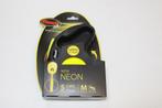 Flexi CORD neon M 5m max 20KG geel, Ophalen of Verzenden, Nieuw, Hondenriem