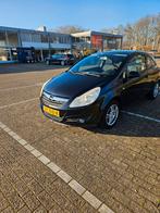 Opel Corsa 1.4 16V 3D WR 2009 Zwart, Auto's, Voorwielaandrijving, Stof, 40 €/maand, Zwart