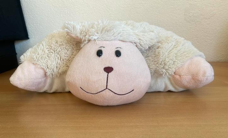 Huggle Buddies – Knuffel die transformeert tot kussen, Kinderen en Baby's, Speelgoed | Knuffels en Pluche, Zo goed als nieuw, Overige typen