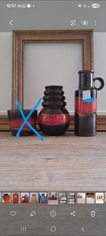 west germany rood bruin vintage beschikbaar voor biedingen