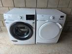 Aeg wasmachine en condensdroger set, 6 tot 8 kg, Ophalen, Zo goed als nieuw, 85 tot 90 cm
