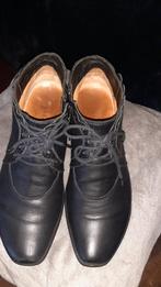 Think!zwarte enkellaarsjes met veters - Maat 3, Zwart, Lage of Enkellaarzen, Ophalen of Verzenden, Onbekend