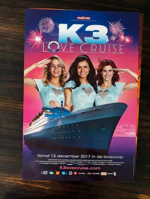 K3 Love Cruise poster, Verzamelen, Posters, Film en Tv, Rechthoekig Staand, Ophalen of Verzenden