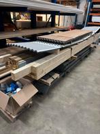 NIEUW, Loods / schuur. 5x10,3 m  antraciet., Ophalen of Verzenden, Zo goed als nieuw