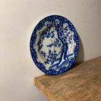 Chinees Wandbord met Bloemen - 18 cm, Ophalen of Verzenden