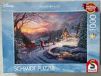 Disney kerstpuzzel nieuw assepoester arreslee, Ophalen of Verzenden, 500 t/m 1500 stukjes, Nieuw