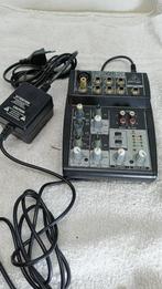 Behringer Xenyx 502 Mixer met voeding – compact & krachtig, Muziek en Instrumenten, Ophalen of Verzenden, Gebruikt, Minder dan 5 kanalen