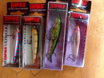 Rapala Kunstaas Set - Ultra Light Minnow & Husky Jerk beschikbaar voor biedingen