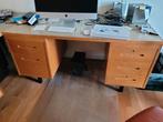 Vintage bureau jaren 60 70 bureau, Huis en Inrichting, Bureaus, Ophalen, Gebruikt