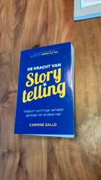 Carmine Gallo - De kracht van storytelling, Boeken, Ophalen of Verzenden, Zo goed als nieuw, Carmine Gallo
