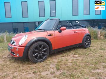 Mini Mini Cabrio 1.6 Cooper Chili AIRCO*AUTOMAAT*LEDER BEKL. beschikbaar voor biedingen