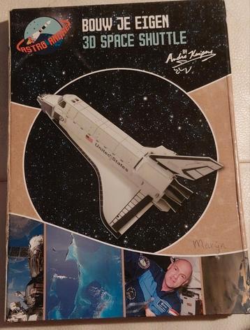 3D Space Shuttle Bouwset - André Kuipers - Nieuw! beschikbaar voor biedingen