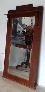 art deco spiegel, Antiek en Kunst, Ophalen, Rechthoekig, 50 tot 100 cm, 100 tot 150 cm