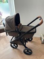 Dubatti One E3 black green cognac kinderwagen, Kinderen en Baby's, Kinderwagens en Combinaties, Zo goed als nieuw, Verstelbare duwstang