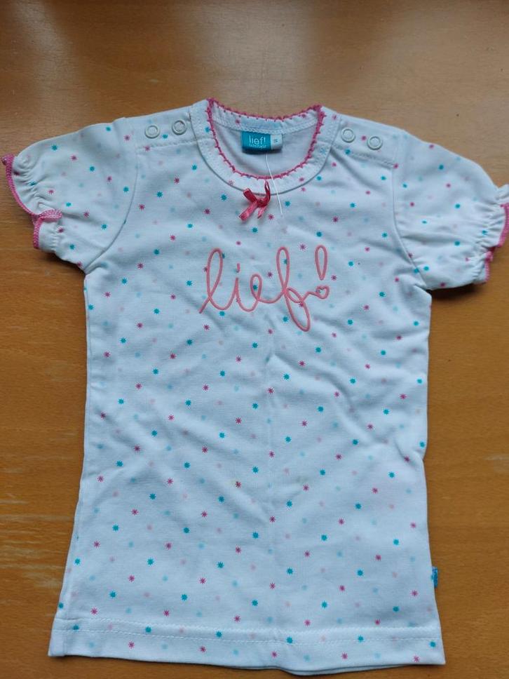 Van LIEF LIFESTYLE! Shirt voor BABY MEISJE maat 68 - Nieuw!, Kinderen en Baby's, Babykleding | Maat 68, Nieuw, Meisje, Shirtje of Longsleeve