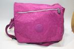 Kipling schooltas Madhouse kleur framboos Top+ aapje Teun, Gebruikt, Minder dan 30 cm, Verzenden, Roze