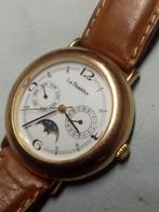 Moon phase herenhorloge, Overige merken, Overige materialen, Leer, Verzenden