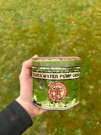 Olieblik olie blik oil can greasses graisse Texaco mancave, Ophalen of Verzenden