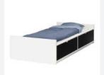 Ikea Flaxa bed 1 persoons, Ophalen, 85 tot 100 cm, Gebruikt, Lattenbodem