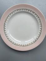 Vier Franse ontbijtborden, Huis en Inrichting, Keuken | Servies, Ophalen of Verzenden, Overige stijlen, Bord(en)