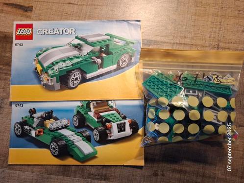 Lego Creator 6743 Street Speeder, Kinderen en Baby's, Speelgoed | Duplo en Lego, Gebruikt, Ophalen of Verzenden