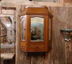 bijzonder oud medicijnkastje / hangkastje  3 spiegels 1 lade, Ophalen