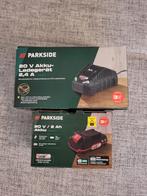 Nieuw Parkside 20v accu en lader, Ophalen of Verzenden, Nieuw
