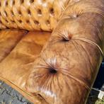 Oude Chesterfield bank / slaapbank + BEZORGING GRATIS, Ophalen of Verzenden