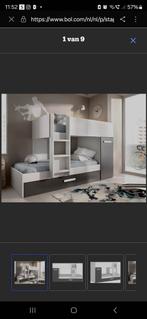 3 persoons stapelbed, Kinderen en Baby's, Kinderkamer | Stapelbedden en Hoogslapers, Ophalen, Gebruikt, Stapelbed