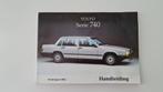 Volvo 740 Handleiding - Modeljaar 1985, Ophalen of Verzenden