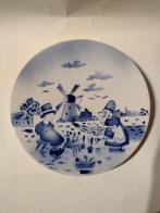 oud souvenir bordje VEB Elsterwerda doorsnee 21 cm molenland, Ophalen