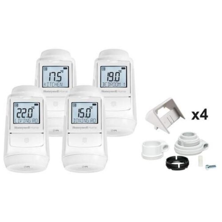 Honeywell Home Evohome HR934 radiatorregelaar, 4 stuks HR93, Doe-het-zelf en Verbouw, Verwarming en Radiatoren, Nieuw, Radiator