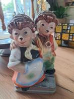 Duitse geurlampje egel Mecki en vrouw, Ophalen of Verzenden, Gebruikt, Mens