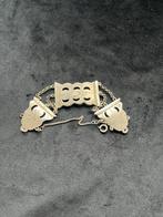 Antiek zilveren Bijbelslotarmband, J. Kooiman, 1884, Ophalen of Verzenden, Zilver