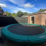 Grote Trampoline met Net, Ophalen, Gebruikt