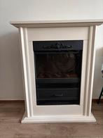 Elektrische haard met schouw - Hetelucht, Ophalen, Gebruikt, Vrijstaande haard, Elektrische haard