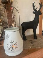 Riverdale Windlicht - Nieuwstaat, Huis en Inrichting, Overige materialen, Wit, Nieuw, Ophalen of Verzenden