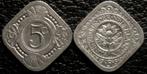 Vierkante 5 cent 1938, Postzegels en Munten, Munten | Nederland, Verzenden, Koningin Wilhelmina, 5 cent