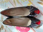 Zwarte schoenen met open teen. Merk Voltan., Ophalen of Verzenden, Zo goed als nieuw, Zwart