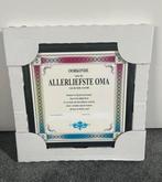 NIEUW - Oorkonde voor de allerliefste oma, Huis en Inrichting, Ophalen of Verzenden, Nieuw