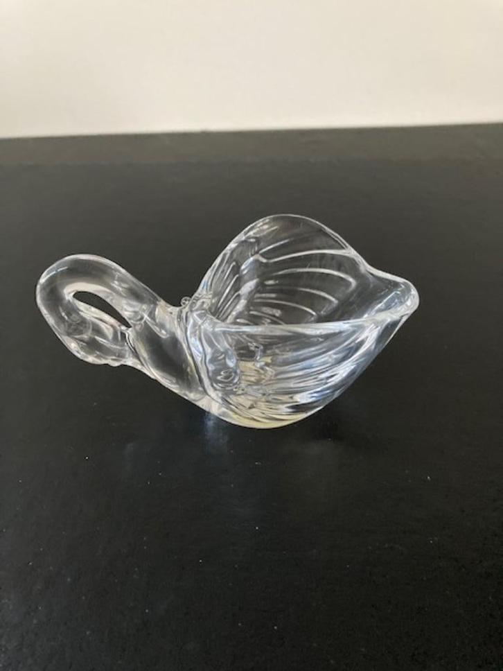 Crystal d'Arques roomkannetje ZWAAN ontw.J.G.Durand France, Antiek en Kunst, Antiek | Glas en Kristal, Ophalen of Verzenden