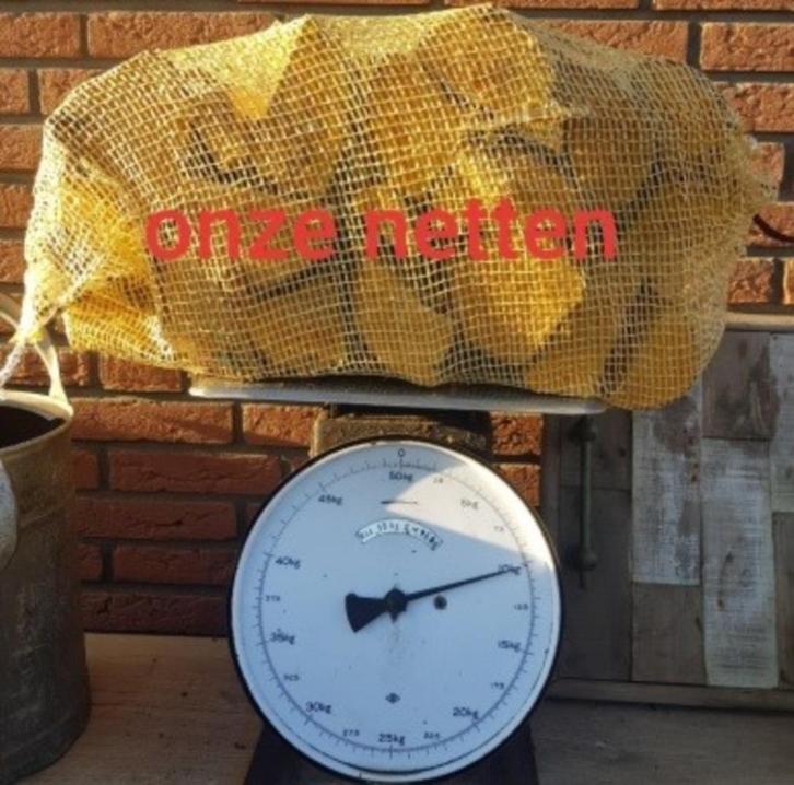Jumbo netten haardhout, Tuin en Terras, Haardhout, Blokken, Overige houtsoorten, Minder dan 3 m³, Ophalen of Verzenden