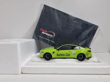 TopSpeed Bmw M4 Safety Car 1:18 Nieuw  beschikbaar voor biedingen