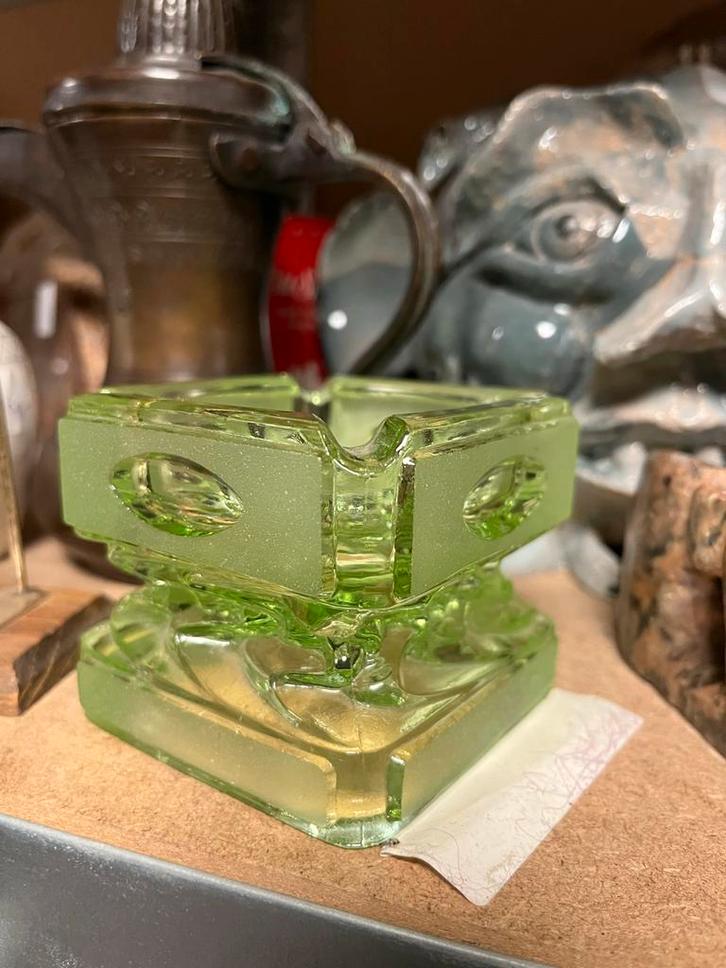 Vintage Murano Glas Asbak Antonio Imperatore, Antiek en Kunst, Antiek | Glas en Kristal, Ophalen of Verzenden